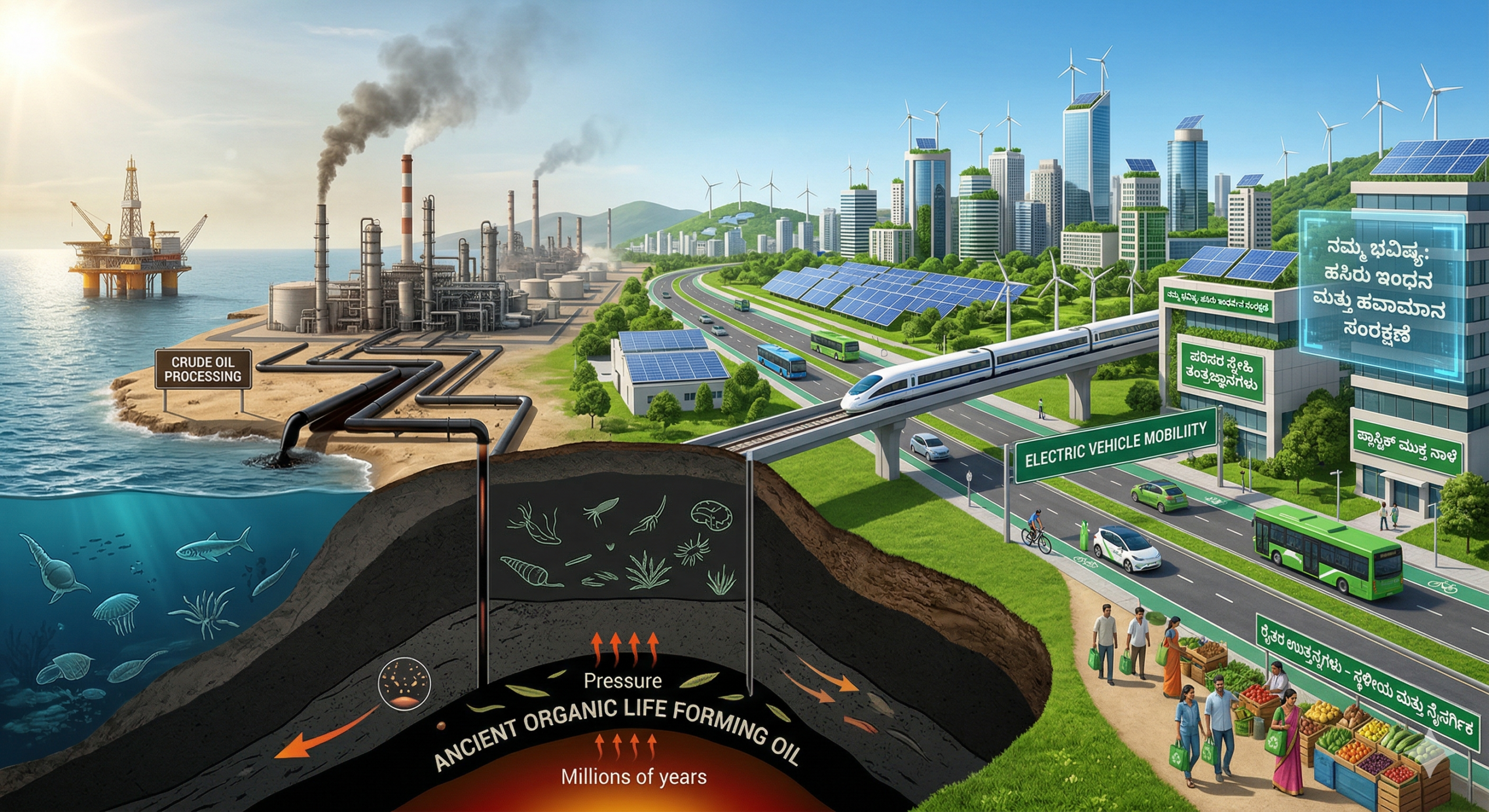 ಕಚ್ಚಾ ತೈಲ ಎಂದರೆ ಏನು?