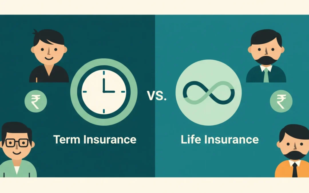 Term Insurance vs Life Insurance 