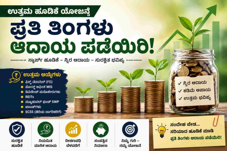 Best investment plan for monthly income